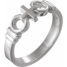 Load image into Gallery viewer, Sterling Silver Joined By Christ‚Ñ¢ Ring Size 9
