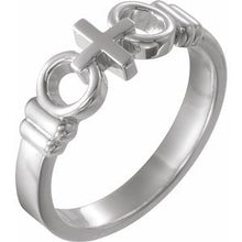 Load image into Gallery viewer, Sterling Silver Joined By Christ‚Ñ¢ Ladies Ring Size 8
