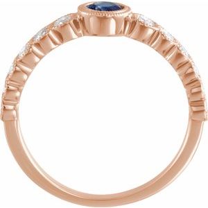 Bezel Set Ring