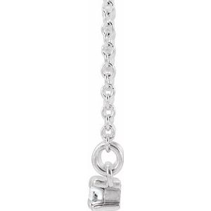 Accented Bar Necklace or Center    