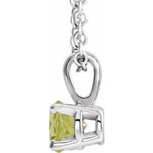 Load image into Gallery viewer, Birthstone Necklace or Pendant
