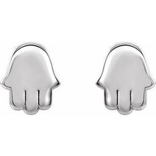 Load image into Gallery viewer, Hamsa Earrings
