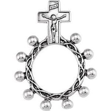 Load image into Gallery viewer, Sterling Silver Rosary Ring
