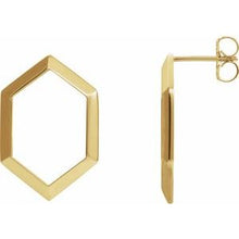 Load image into Gallery viewer, Geometric Drop Earrings
