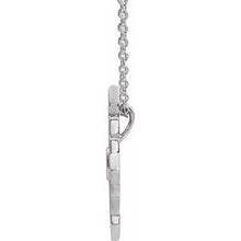 Load image into Gallery viewer, Sterling Silver Vintage-Inspired Geometric 16-18&quot; Necklace
