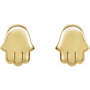 Hamsa Earrings