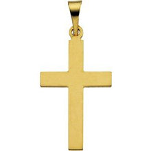Load image into Gallery viewer, 14K Yellow 18 x 12 mm Cross Pendant
