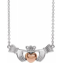 Load image into Gallery viewer, Claddagh Necklace or Center

