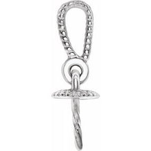 Load image into Gallery viewer, 14K White Pendant Mounting for Pearl
