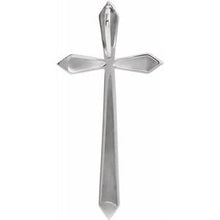 Load image into Gallery viewer, Elongated Cross Necklace or Pendant
