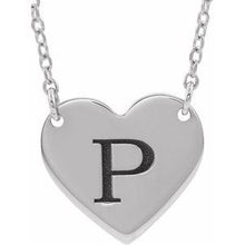 Load image into Gallery viewer, Engravable Heart Necklace 
