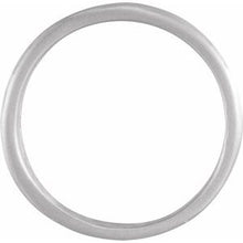 Charger l'image dans la galerie, Sterling Silver Matte Finish Stackable Scroll Band Size 8
