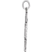 Load image into Gallery viewer, Sterling Silver 18x18 mm Four-Way Cross Medal
