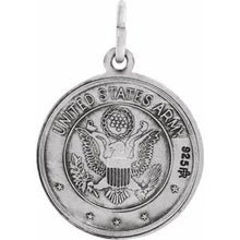 Load image into Gallery viewer, Reversible U.S. Army/St. Christopher Medal Necklace 
