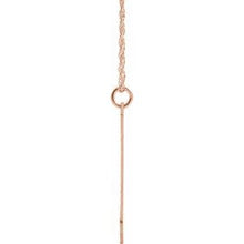 Charger l&#39;image dans la galerie, 14K Rose Gold-Plated Sterling Silver Block Initial Z 16-18&quot; Necklace with Brush Finish
