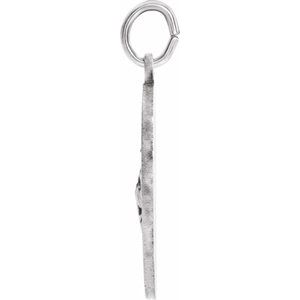 Sterling Silver 25 mm St. Jude Thaddeus Medal