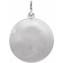Load image into Gallery viewer, Sterling Silver 18 mm St. Joseph Medal
