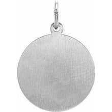 Load image into Gallery viewer, Sterling Silver 18 mm St. James Medal
