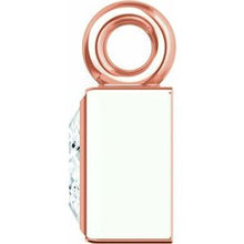 Charger l&#39;image dans la galerie, Square Micro Bezel Dangle
