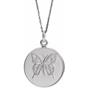 Sterling Silver Loss of a Mother 18" Necklace