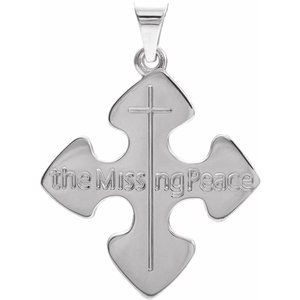 Sterling Silver The Missing Peace¬Æ Pendant with Packaging
