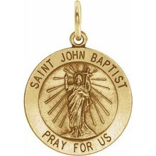 Load image into Gallery viewer, St. John the Baptist Medal

