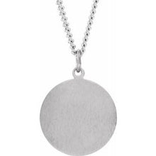 Charger l&#39;image dans la galerie, Sterling Silver 22 mm St. Anthony Medal
