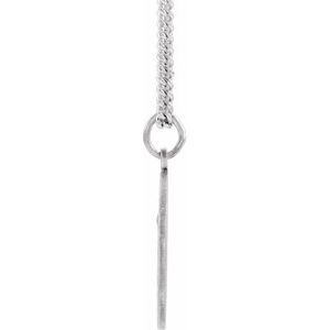 Sterling Silver 22 mm St. Anthony Medal
