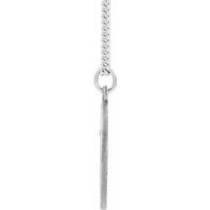 Sterling Silver 18 mm St. Anthony Medal
