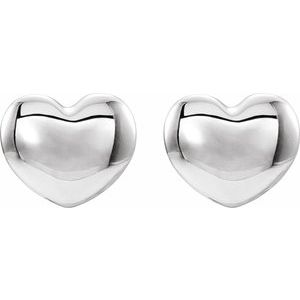 Youth Puffed Heart Earrings