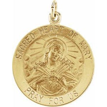 Load image into Gallery viewer, Sacred Heart of Mary Medal
