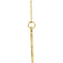 Load image into Gallery viewer, 14K Yellow Gold-Plated Sterling Silver Script Initial Y 16-18&quot; Necklace
