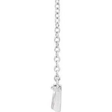 Load image into Gallery viewer, Sterling Silver Vintage-Inspired Bar 18&quot; Necklace
