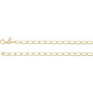 Chaîne 14K jaune de 4,7 mm de long, 24 po