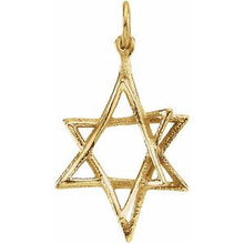 Load image into Gallery viewer, Star of David Pendant 
