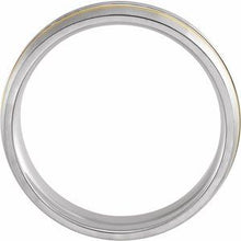 Charger l&#39;image dans la galerie, Grooved Band with Brush Finish

