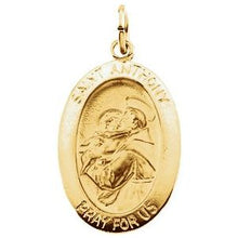 Charger l&#39;image dans la galerie, St. Anthony of Padua Medal Necklace or Pendant   
