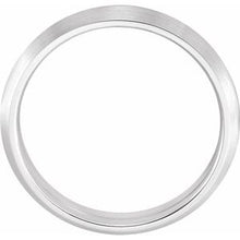 Charger l&#39;image dans la galerie, Sterling Silver 4 mm Knife-Edge Band with Satin Finish Size 9
