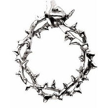 Load image into Gallery viewer, Sterling Silver 28.25x23.5 mm Crown of Thorns&trade; Pendant
