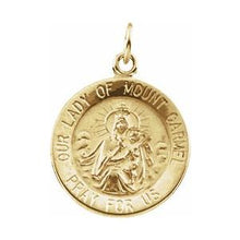 Load image into Gallery viewer, Our Lady of Mount Carmel Medal 
