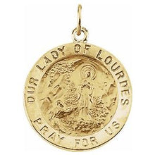 Load image into Gallery viewer, Our Lady of Lourdes Medal
