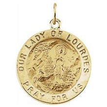 Charger l&#39;image dans la galerie, Our Lady of Lourdes Medal
