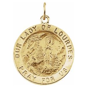 Our Lady of Lourdes Medal