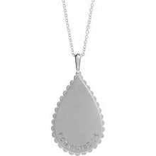 Charger l&#39;image dans la galerie, Trust in The Lord Scripture Necklace or Pendant
