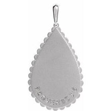 Load image into Gallery viewer, Trust in The Lord Scripture Necklace or Pendant

