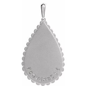 Trust in The Lord Scripture Necklace or Pendant