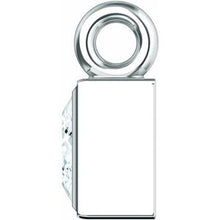 Load image into Gallery viewer, Square Micro Bezel Dangle
