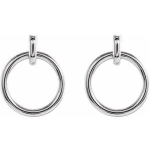 Circle Dangle Earrings