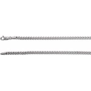 Sterling Silver 3.7 mm Miami Cuban Link 18" Chain with Lobster Clasp