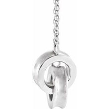 Load image into Gallery viewer, Interlocking Circle Necklace or Center
